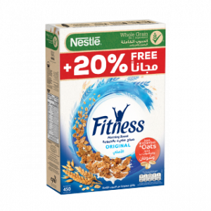 فيتنس الأصلي رقائق من الحبوب الكاملة – 450 غرام 20% مجاناً