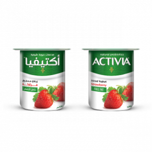 زبادي بالفراولة – 120 غرام