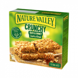 لوح مقرمش بالشوفان و العسل – 6 × 42 غرام