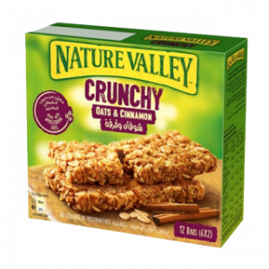 لوح مقرمش بالشوفان و القرفة – 6 × 42 غرام