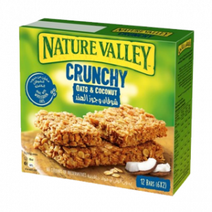 لوح مقرمش بالشوفان و جوز الهند – 6 × 42 غرام