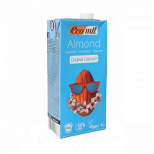 حليب اللوز العضوي غني بالكالسيوم – 1 لتر