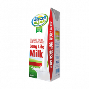 حليب طويل الاجل – 18×100 مل