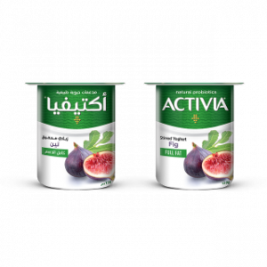 زبادي أكتيفيا بالتين – 120 غرام