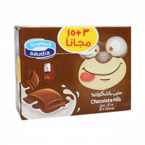 حليب بالشوكولاتة – 18×200 مل