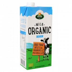 حليب عضوي قليل الدسم – 1 لتر