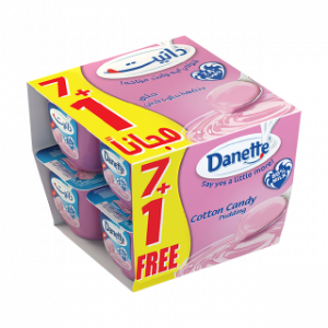 دانيت بنكهة غزل البنات – 75×8 غرام