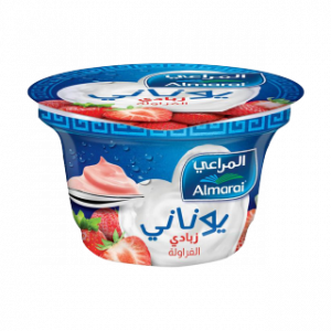 زبادي يوناني بنكهة الفراولة – 150×3 غرام