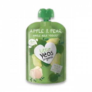 ليتل يوس زبادي عضوي بالتفاح و الكمثرى – 90 غرام