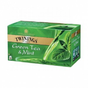 أكياس شاي أخضر بالنعناع – 1.5 غرام