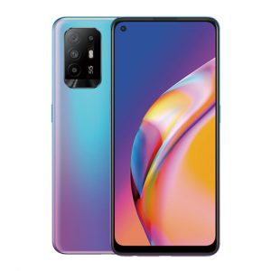 صورة اوبو رينو5Z سعة 128 جيجابايت الجيل الخامس (5G) ثنائي الشريحة - أزرق