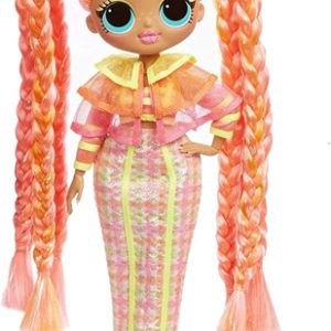 صورة ال. او. ال سربرايز او.ام.جي. دمية سنوليشس العصرية بزي الشتاء مع شقيقتها