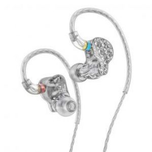 سماعات الأذن FA9 Knowles 6 Balanced Armature Driver in-Ear HiFi داخل الأذن من فييو - شفاف