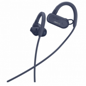 Jabra Elite Active 45e Wireless Sports Open Earbud Design, Waterproof with Alexa Built-In, (Navy Blue)