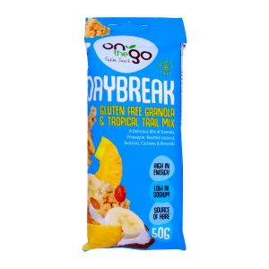 On The Go Day Break Granola & Tropical Gluten Free 50g