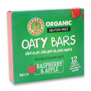 بار شوفان عضوي توت وتفاح – 20 غرام