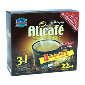 3 في 1 قهوة سريعة التحضير، عرض خاص – 22 + 4 عبوات مجاناً