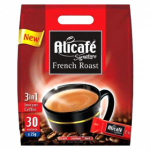 3 في 1 قهوة فرنسية محمصة سريعة التحضير – 30 × 25 غرام