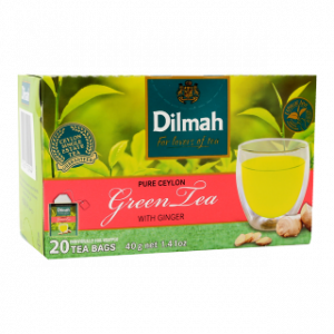 شاي أخضر مع الزنجبيل – 40 غرام