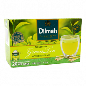 شاي أخضر بنكهة الليمون – 40 غرام