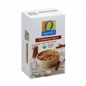 أو أورجانيكس شوفان سريع التحضير بالقرفة – 11.2 أونص