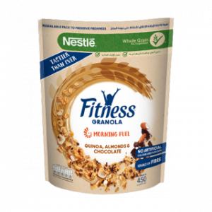 حبوب إفطار غرانولا وكينوا بالشوكولاتة – 450 غرام