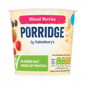 عصيدة الشوفان بالتوت المشكل – 57 غرام