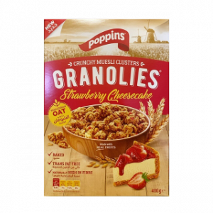 جرانولا بطعم تشيز كيك الفراولة – 400 غرام