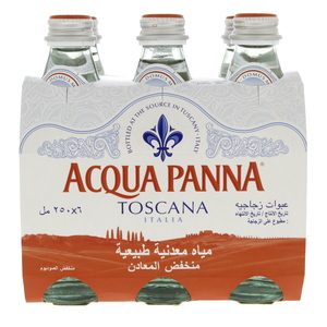 Acqua Panna Toscana Bottled Natural Mineral Water 250ml