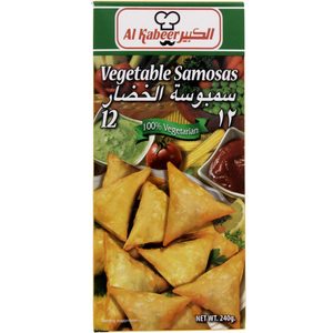 Al Kabeer Vegetable Samosas 240g