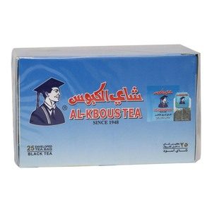 Al-Kbous Black Tea 25pcs
