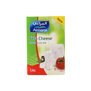Al Marai Feta Cheese Low Fat & Less Salt Lite 400g