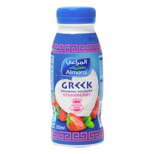 Almarai Greek Drinking Yoghurt Strawberry 250ml