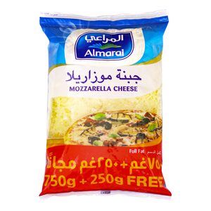 Almarai Mozzarella Cheese Full Fat 750g + 250g