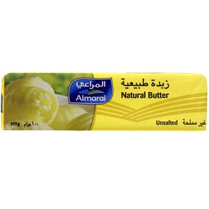 Almarai Natural Butter Unsalted 100g