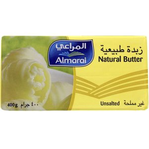 Almarai Natural Butter Unsalted 400g
