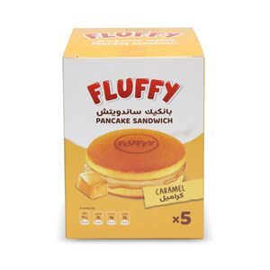 Amalfi Foods Fluffy Pancake Sandwich Caramel 12 x 30g