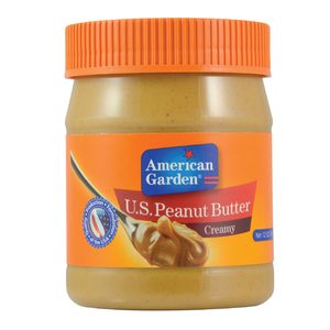 American Garden Creamy Peanut Butter 340g