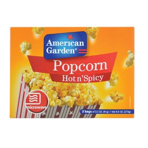 American Garden Hot N Spicy Popcorn (Microwave) 273g