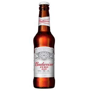 Budweiser Zero Bottle 6 x 330ml