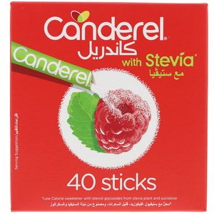 Canderel Sweetener With Stevia 40Sticks
