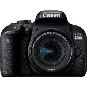 Canon DSLR Camera EOS-800D + 18-55mm 24.2MP