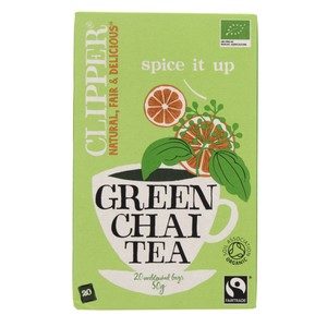 Clipper Spice It Up Organic Green Chai Tea 20 Bags