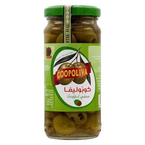 Coopoliva Stuffed Green Olives 235g