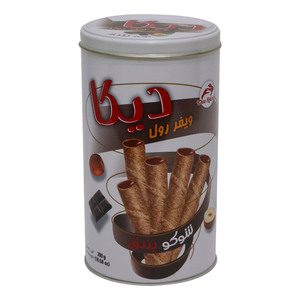 Deka Wafer Roll Choco Hazelnut 300g