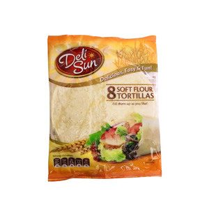 Deli Sun Plain Soft Tortillas 8pcs 320g