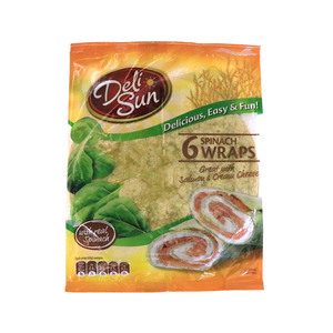 Deli Sun Spinach Wraps 6pcs 360g