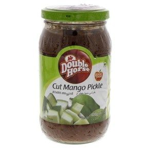 Double Horse Cut Mango Pickle 400g