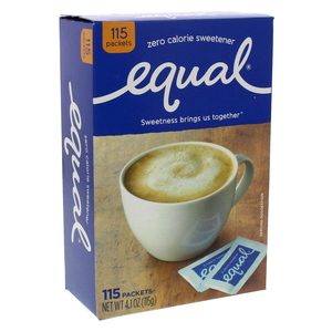 Equal Original Zero Calorie Sweetener 115 Packets