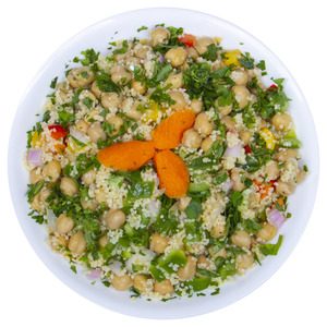 Fresh Burgul And Chickpeas Salad 400g Approx. Weight